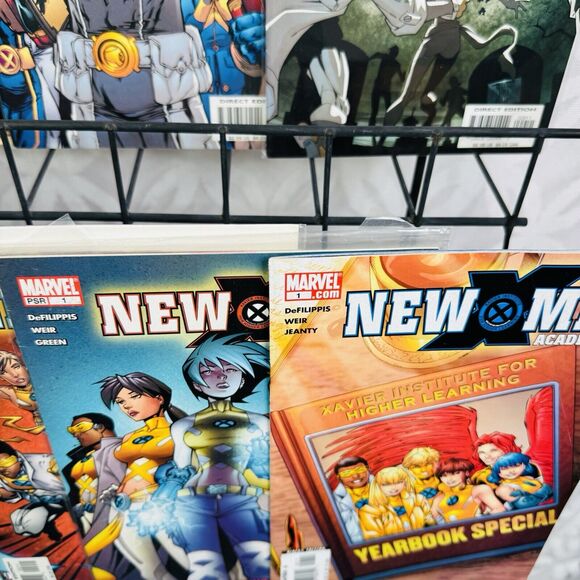 New X-Men 1-7 9-13 15 and Academy X Yearbook Special #1 lot (2004 Marvel) - Picture 4 of 8